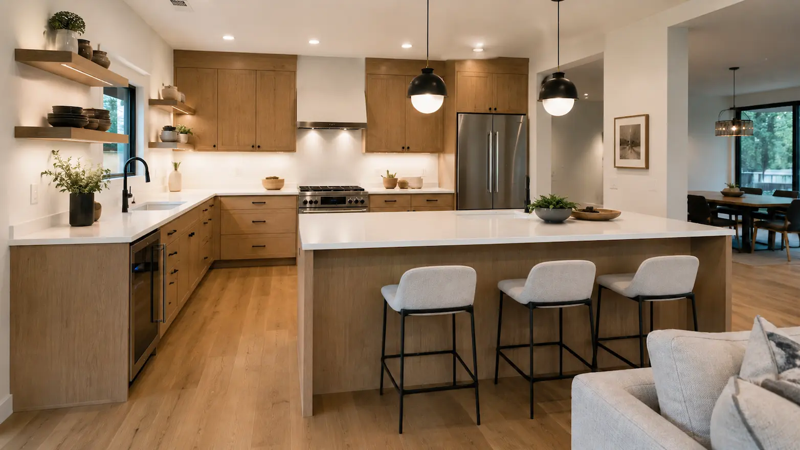 How a Kitchen Peninsula Can Make a Remodel Work Better By Lone Star